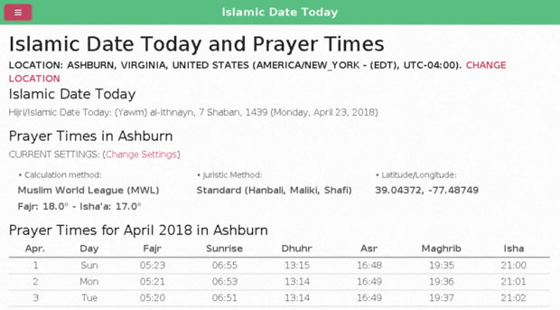 islamicdatetoday.com