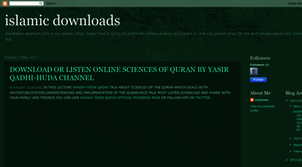 islamicvideoaudioandbooks.blogspot.com