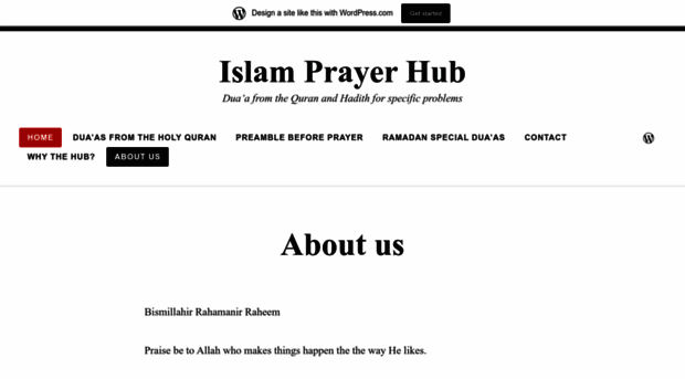 islamprayerhub.wordpress.com