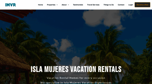 islamujeresvacationrentals.com