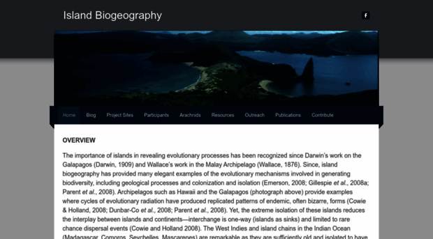 islandbiogeography.org