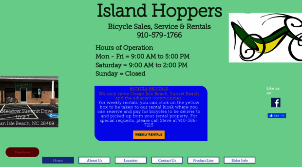 islandhoppersbicycles.com