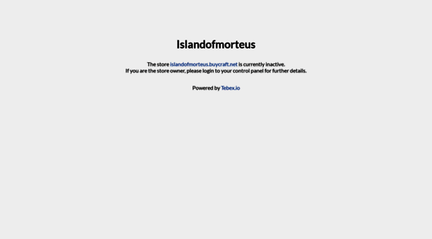 islandofmorteus.buycraft.net
