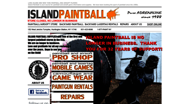 islandpaintball.net