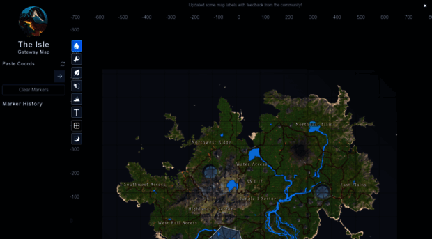 islemaps.com - The Isle Gateway Map - IsleMap... - Isle Maps