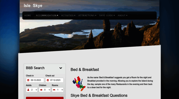 isleofskyebedandbreakfast.com