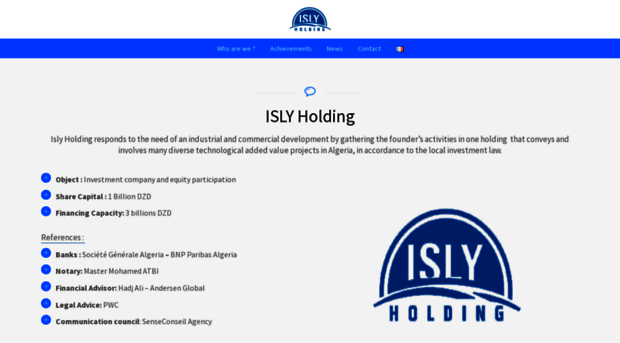 isly-holding.com