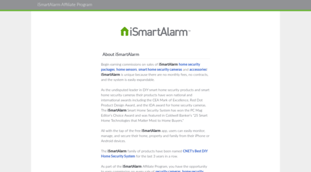 ismartalarm.affiliatetechnology.com