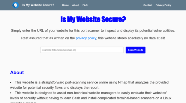 ismywebsitesecure.com