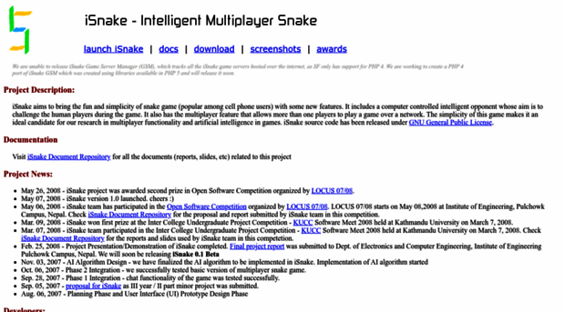 isnake.sourceforge.net