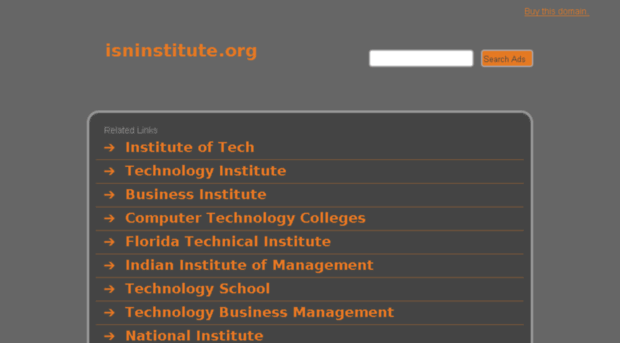isninstitute.org