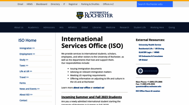 iso.rochester.edu