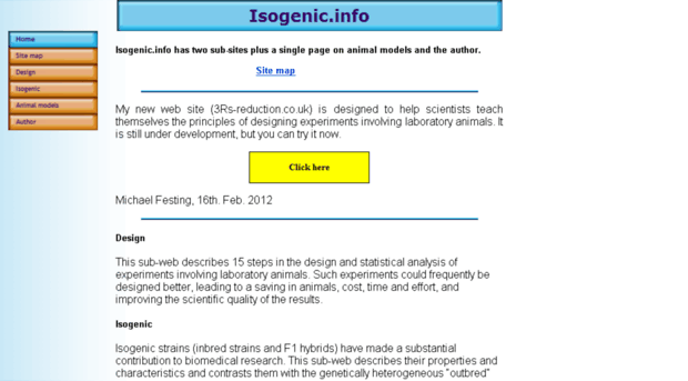 isogenic.info