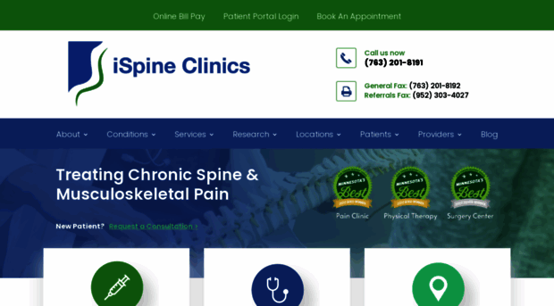 ispinepainphysicians.com