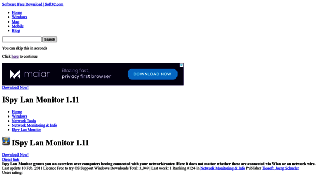 ispy-lan-monitor.soft32.com