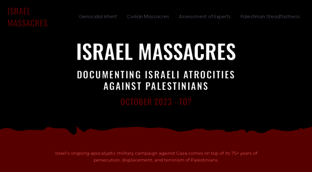 israel-massacres.com