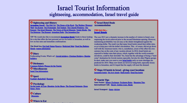 israel-tourist-information.com