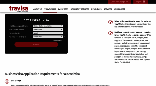 israel.travisa.com