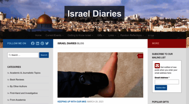 israeldiaries.com