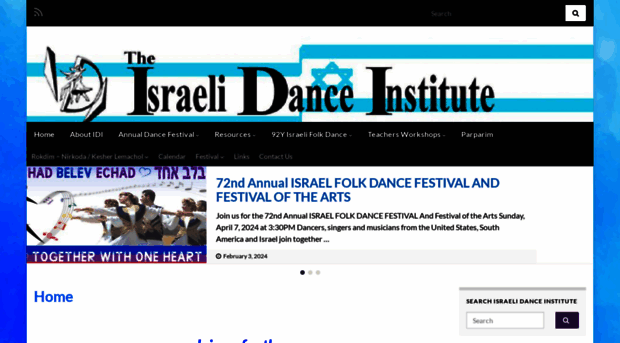 israelidanceinstitute.org