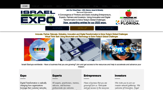 israelinnovationexpo.com