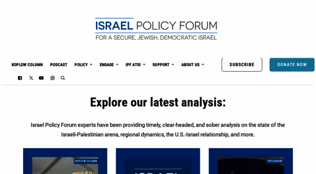 israelpolicyforum.org