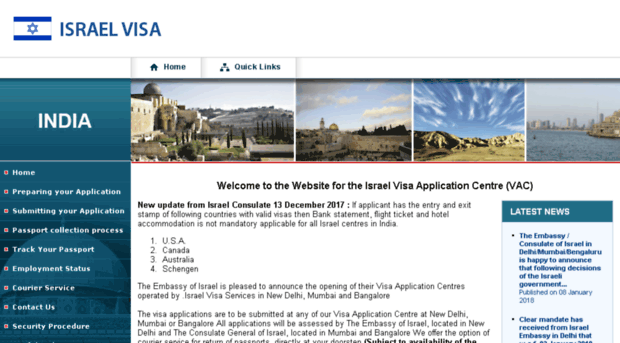 israelvisa-india.com