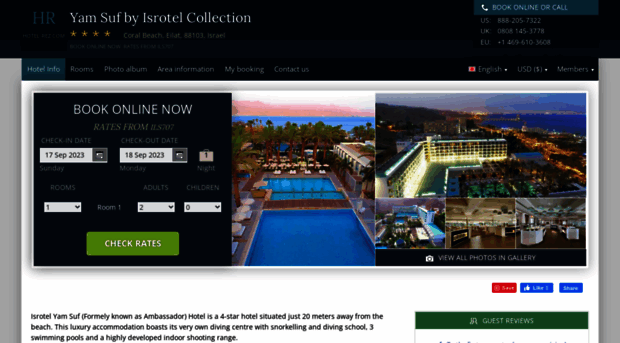 isrotel-yam-suf-eilat.hotel-rez.com