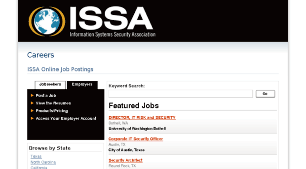issa-jobs.jobtarget.com