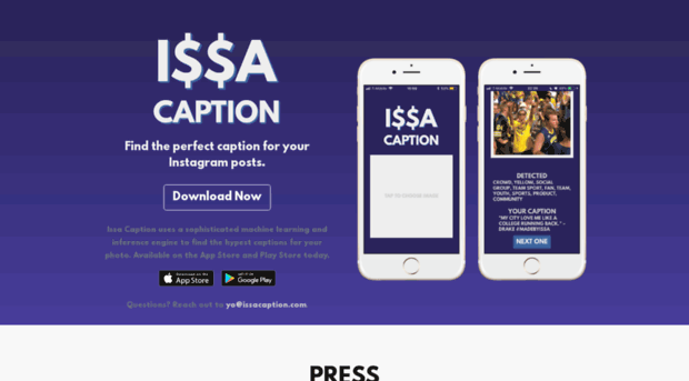 issacaption.com