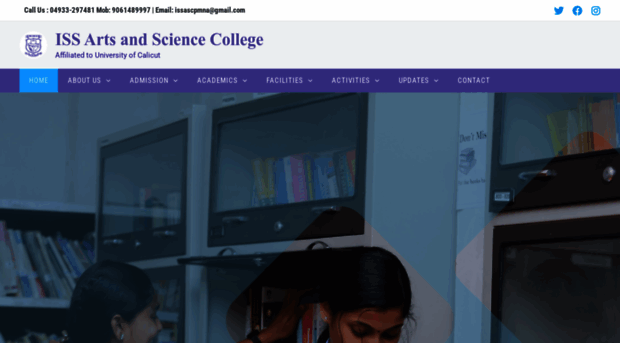issartsandsciencecollege.com