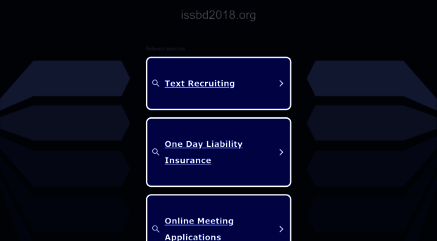 issbd2018.org