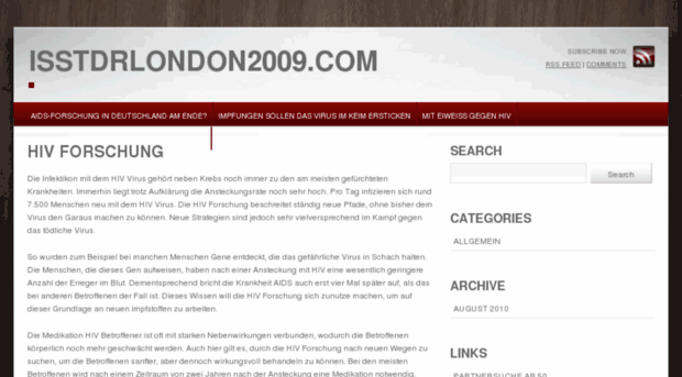 isstdrlondon2009.com