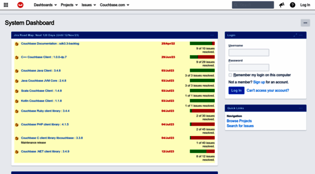 issues.couchbase.com