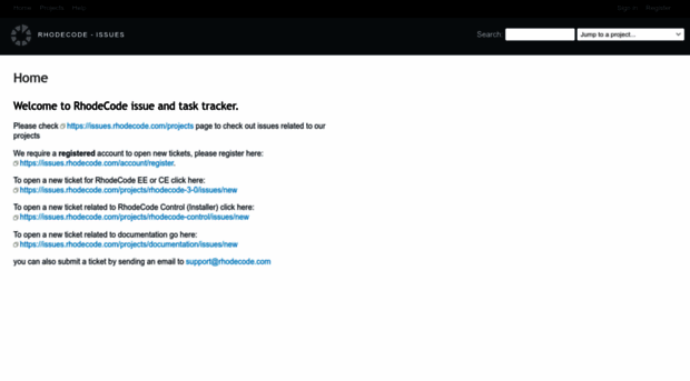 issues.rhodecode.com