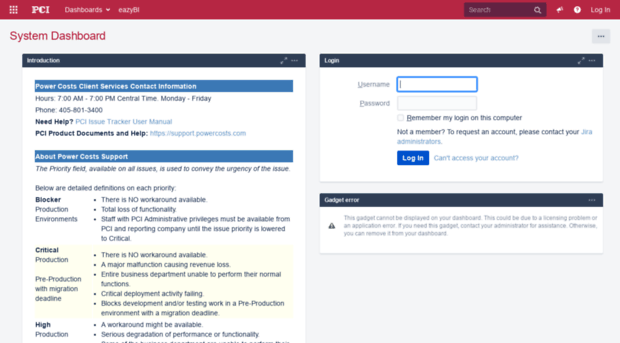 issuetracker.powercosts.com