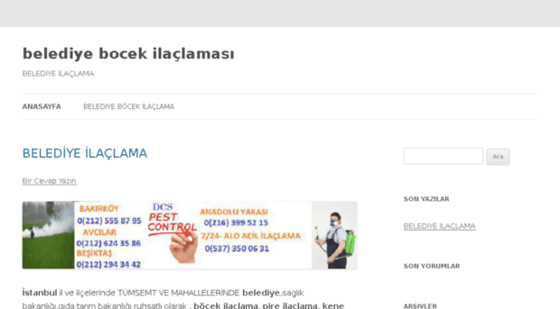 istanbulbelediyeilaclama.com