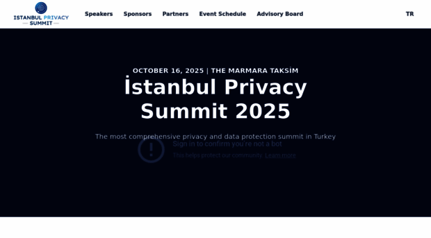 istanbulprivacysummit.com