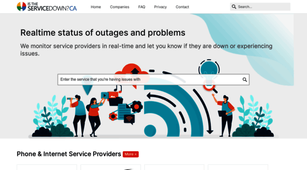istheservicedowncanada.com