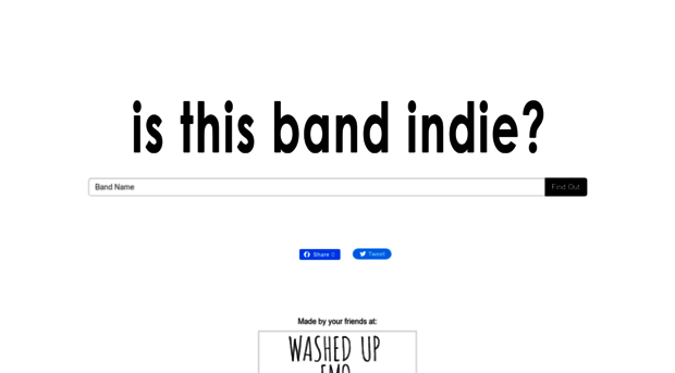 isthisbandindie.com