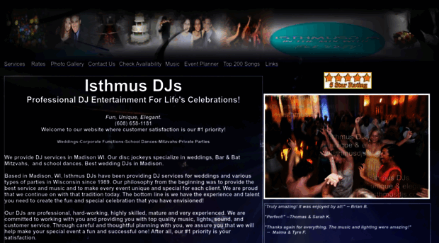 isthmusdjs.com