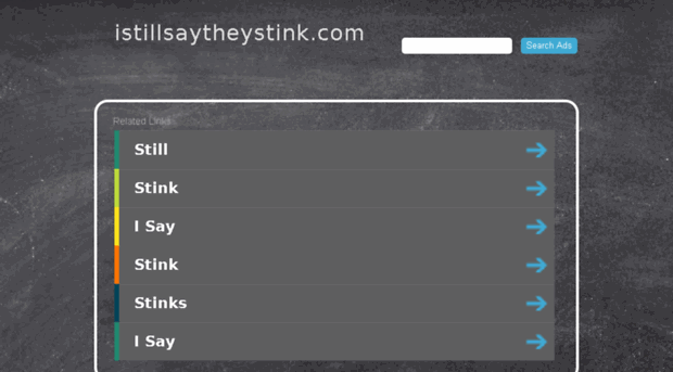 istillsaytheystink.com