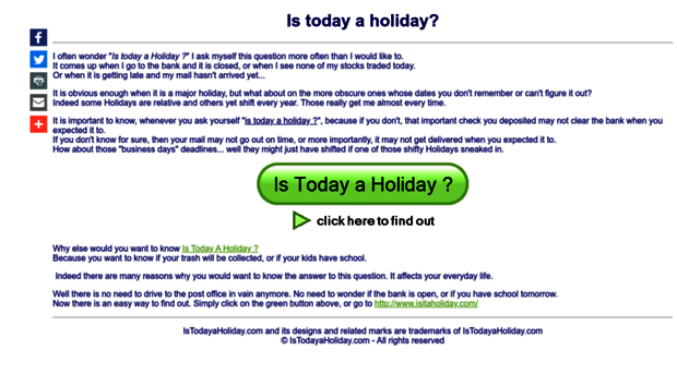 istodayaholiday.com