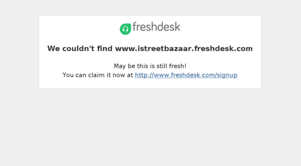 istreetbazaar.freshdesk.com