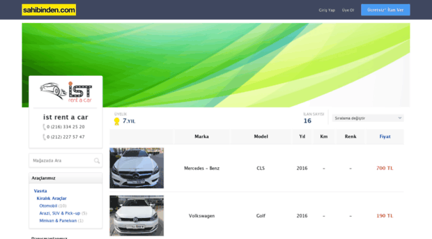 istrentacar.sahibinden.com