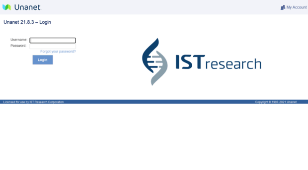 istresearch.unanet.biz