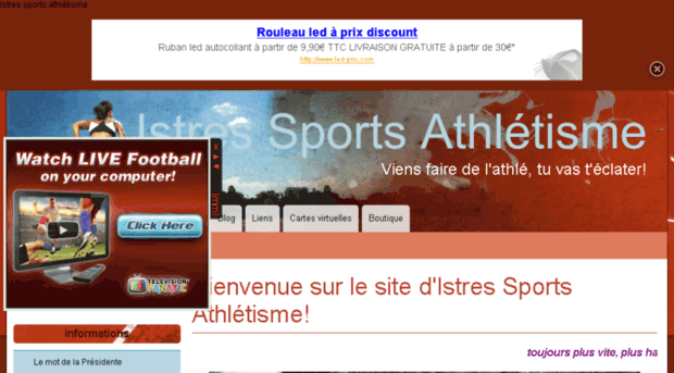 istressports-athletisme.com