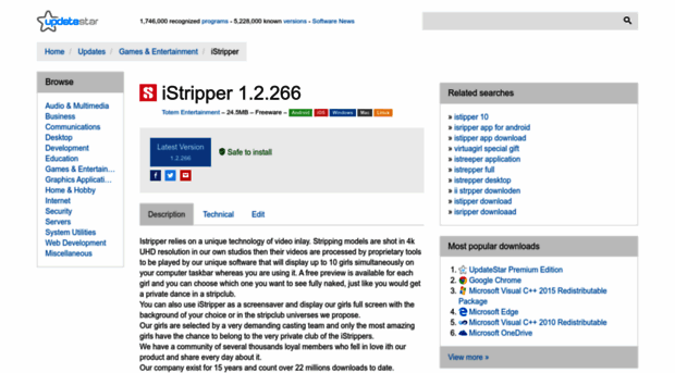 istripper.updatestar.com