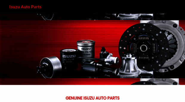 isuzuautoparts.net