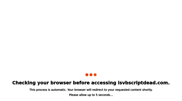 isvbscriptdead.com